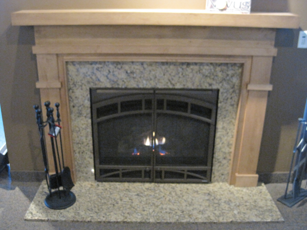 Gas fireplace installation near Waukesha