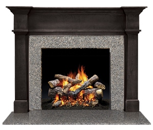 Heat n Glo Bellevue Wood Mantel