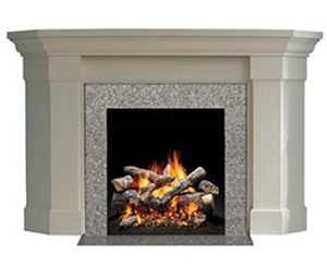 Heat & Glo Kenwood Mantel, no base