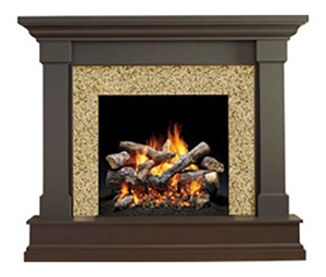 Heat & Glo Kenwood Mantel, Wheatfield